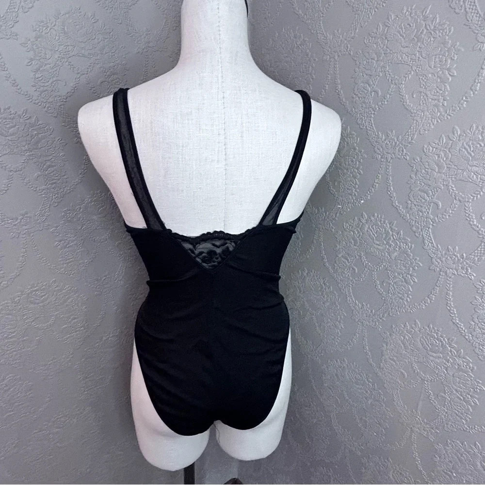 Vintage E Bole Inc nightie L made in USA great condition underwire lace - Picture 5 of 9